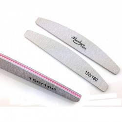 Pile unghii Moonbasa abraziune 150/180 Pile unghii false Moonbasa